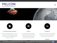 Tablet Screenshot of pelcon.dk